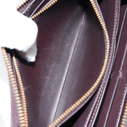 Louis Vuitton Zippy Wallet NM Monogram Patent, BURGUNDY, PATENT_LEATHER, Wallets