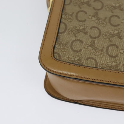 Celine Sulky Shoulder bag Canvas, BEIGE, CANVAS, Shoulder bag