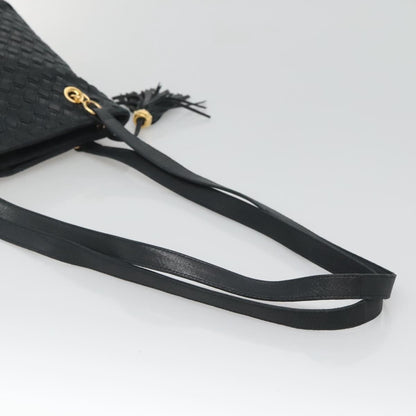 Bally Vintage Shoulder Bag Quilted leather, Black, Leather, Shoulder Bag