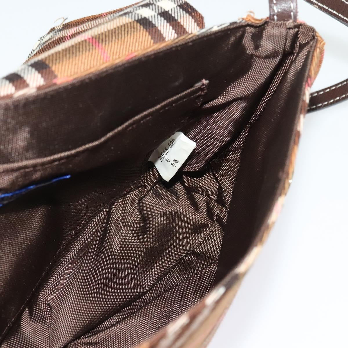 Burberry Blue Label shoulder bag Canvas, BROWN, CANVAS, Shoulder bag