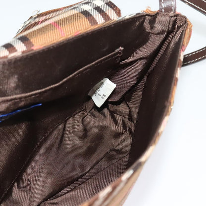 Burberry Blue Label shoulder bag Canvas, BROWN, CANVAS, Shoulder bag