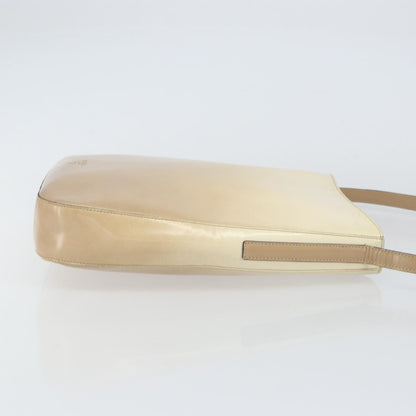 Prada Vintage Shoulder Bag Patent leather, BEIGE, PATENT_LEATHER, Shoulder bag