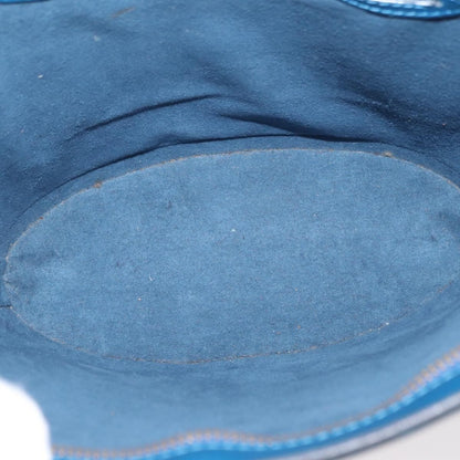 Louis Vuitton Saint Jacques Handbag Epi Leather, BLUE, LEATHER, Shoulder bag