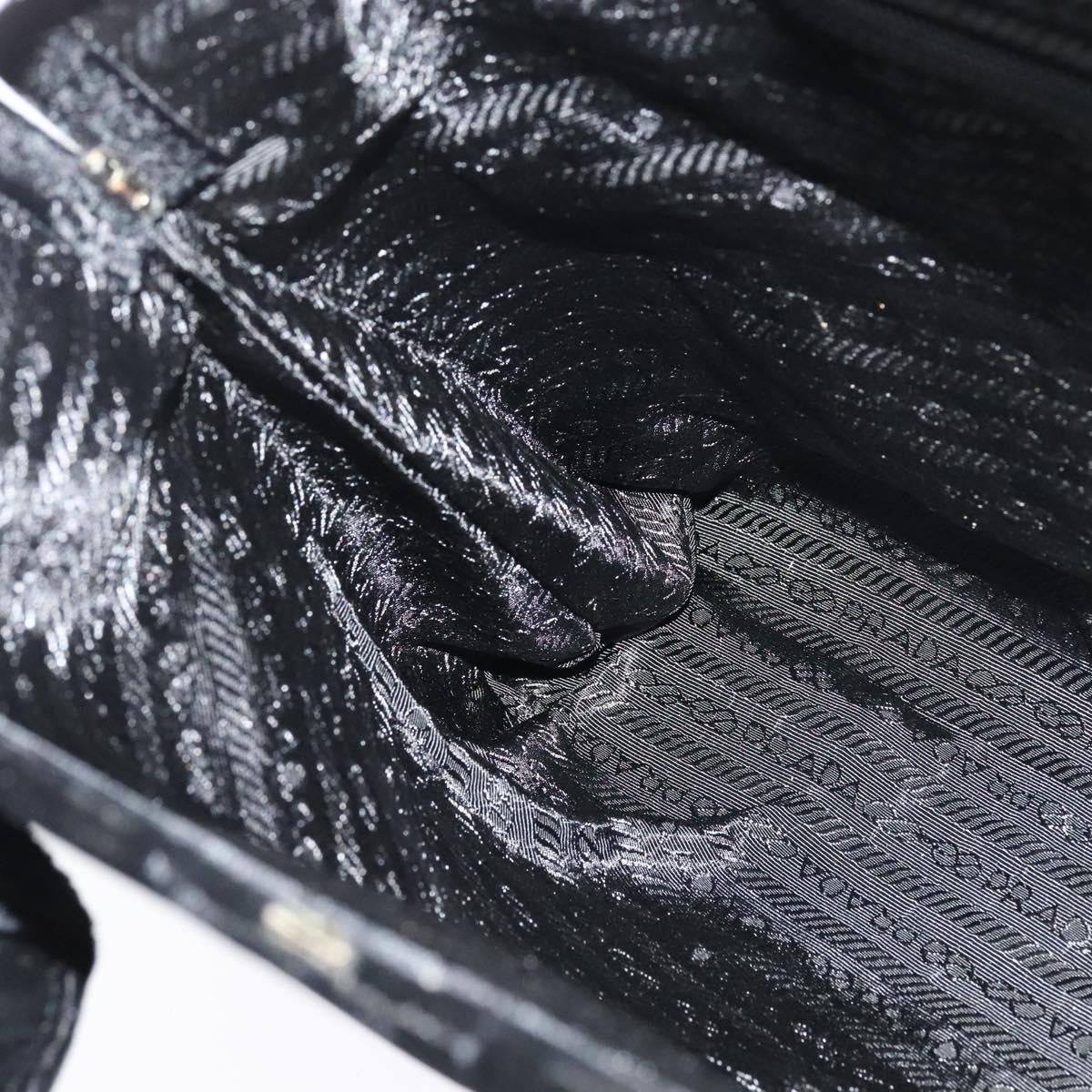 Prada Vintage Handbag Tessuto, BLACK, VELVET, Handbag