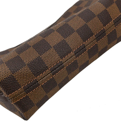 Louis Vuitton Illovo Handbag Damier, BROWN, CANVAS, Handbag