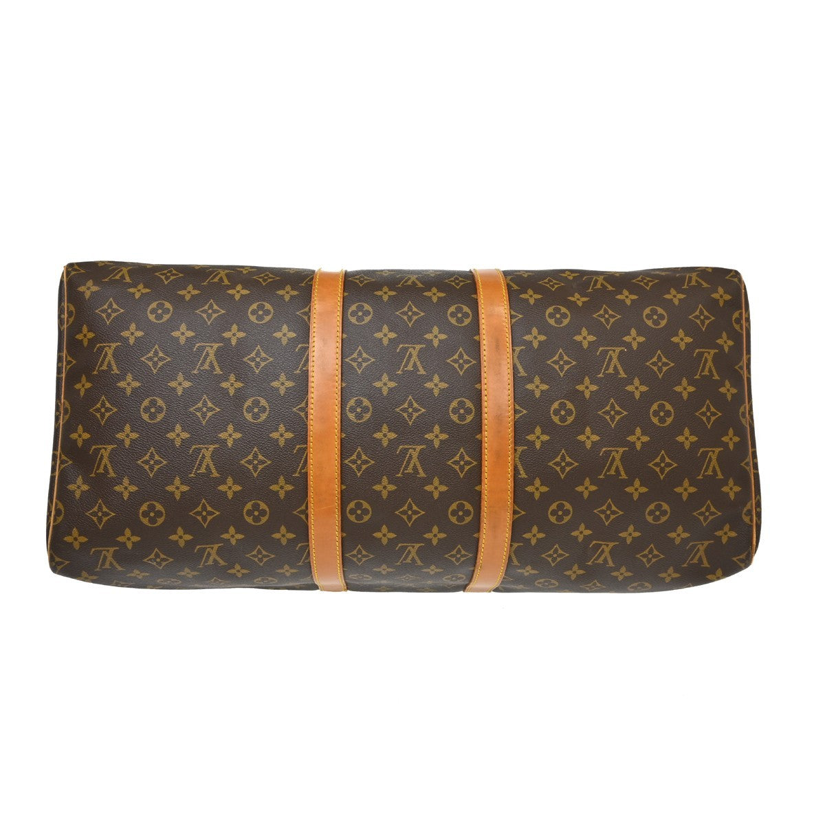 Louis Vuitton Keepall Bag Monogram Canvas, Brown, Canvas, Travel Bag
