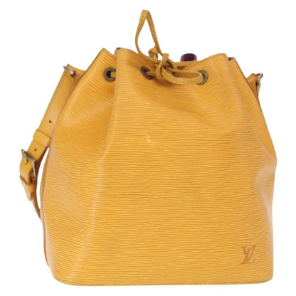 Louis Vuitton Petit Noe Handbag Epi Leather, YELLOW, LEATHER, Shoulder bag