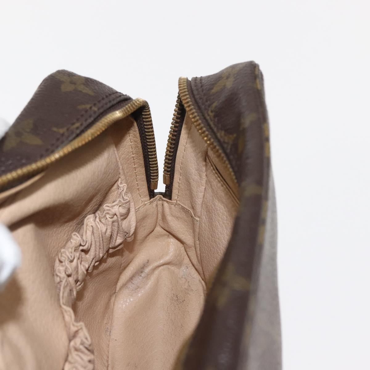 Louis Vuitton Trousse Toiletry Pouch Monogram Canvas, BROWN, CANVAS, Toiletry Case