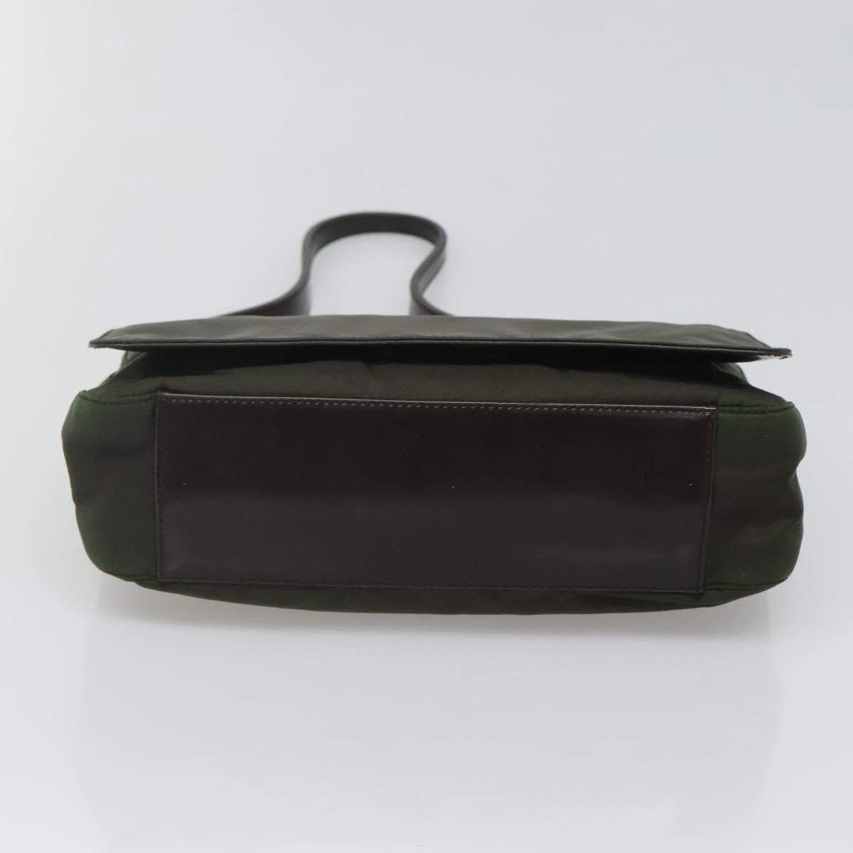 Prada Vintage Shoulder Bag Tessuto, KHAKI, NYLON, Shoulder bag