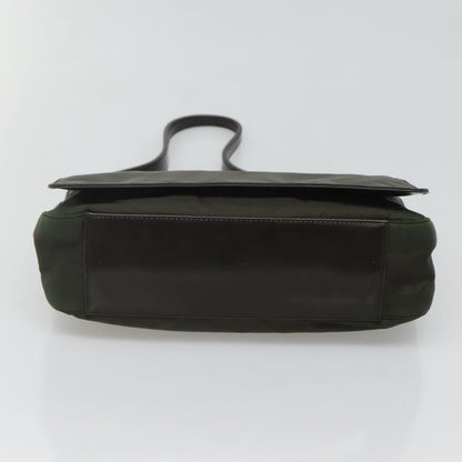 Prada Vintage Shoulder Bag Tessuto, KHAKI, NYLON, Shoulder bag