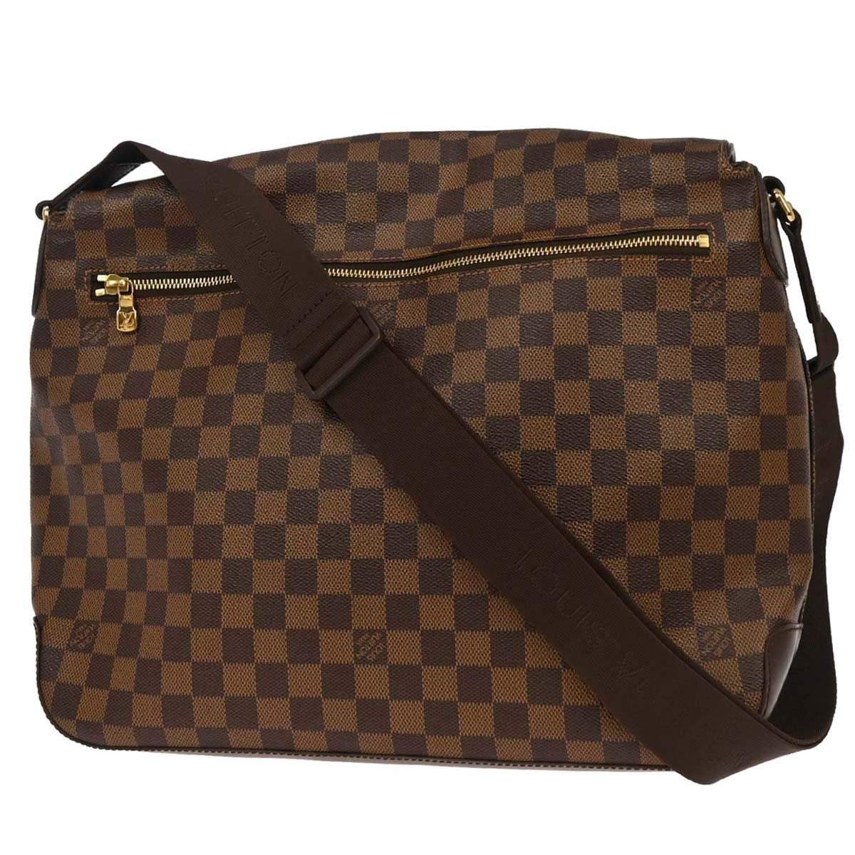Louis Vuitton Spencer Messenger Bag Damier, BROWN, CANVAS, Shoulder bag