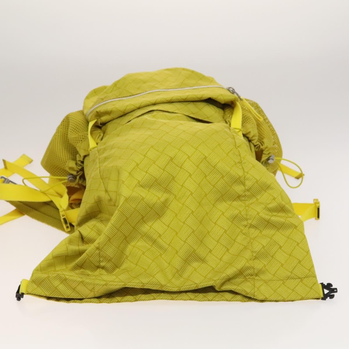 Bottega Veneta Backpack Nylon, YELLOW, NYLON, Backpack