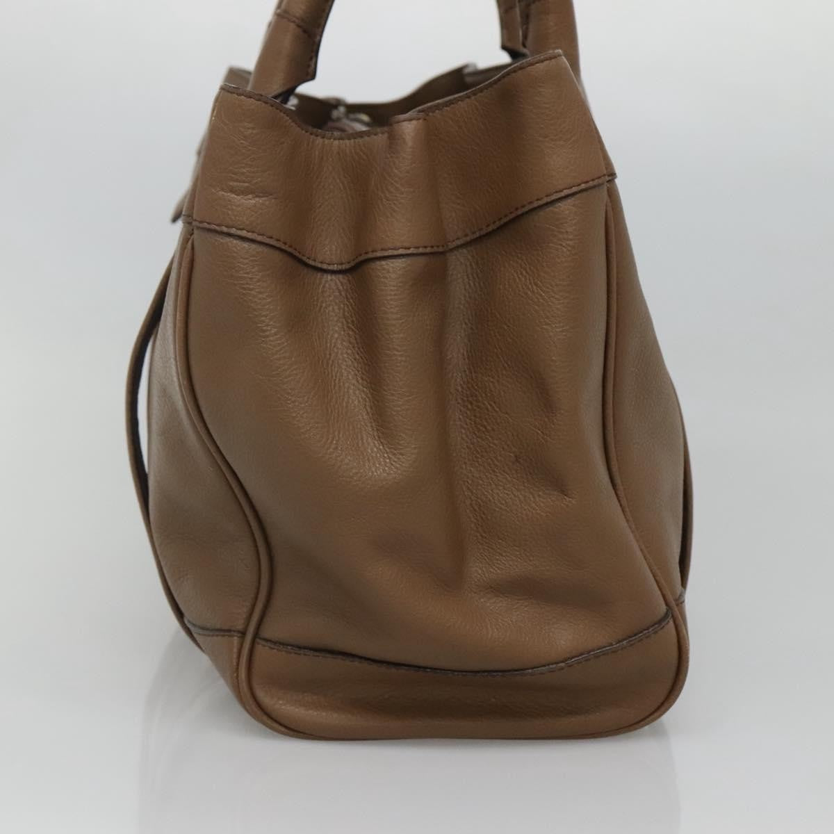 Burberry Nova Check Tote Leather, BROWN, LEATHER, Tote bag