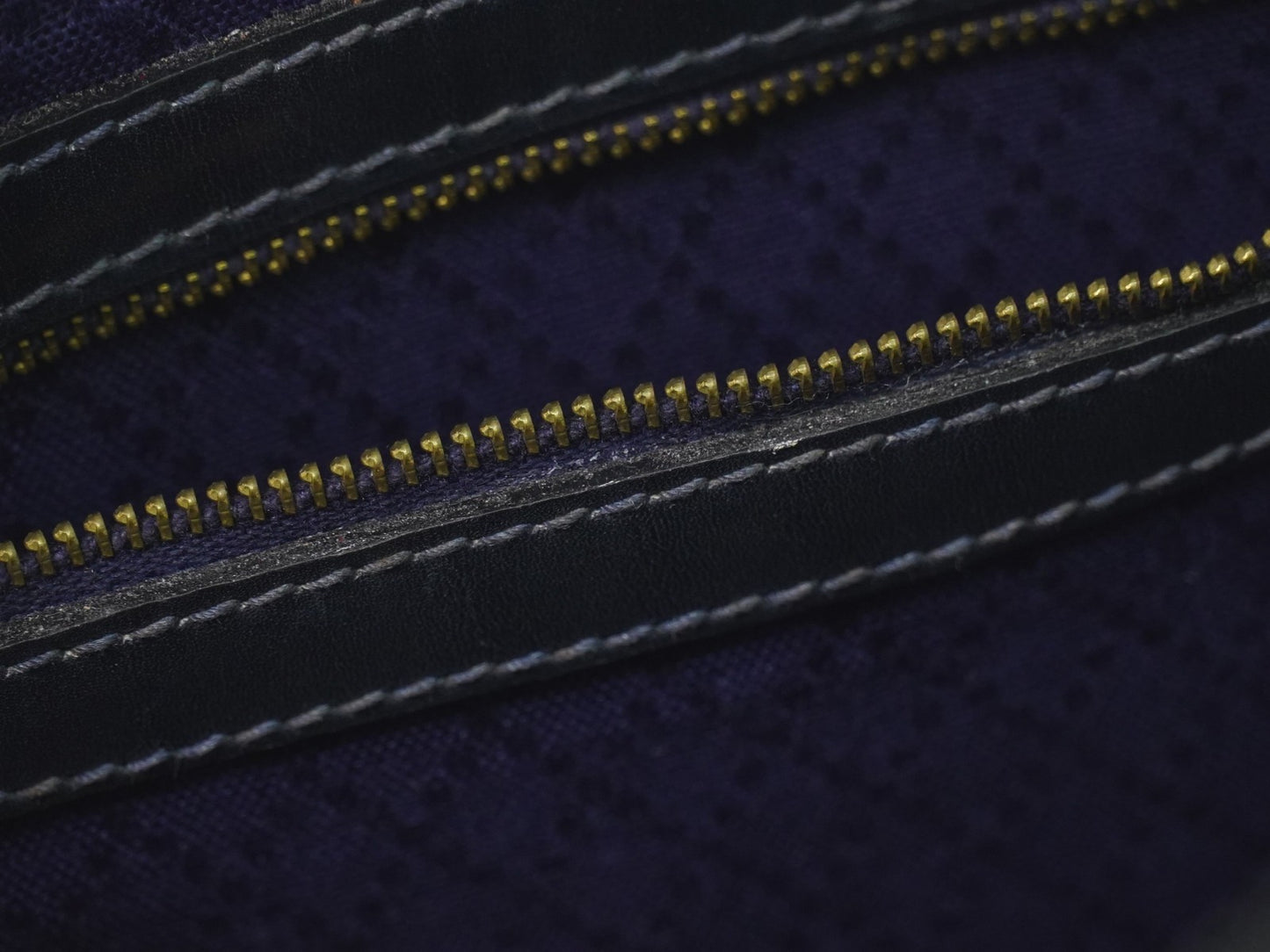 Gucci Micro GG supreme handbag Canvas, NAVY, CANVAS, Handbag