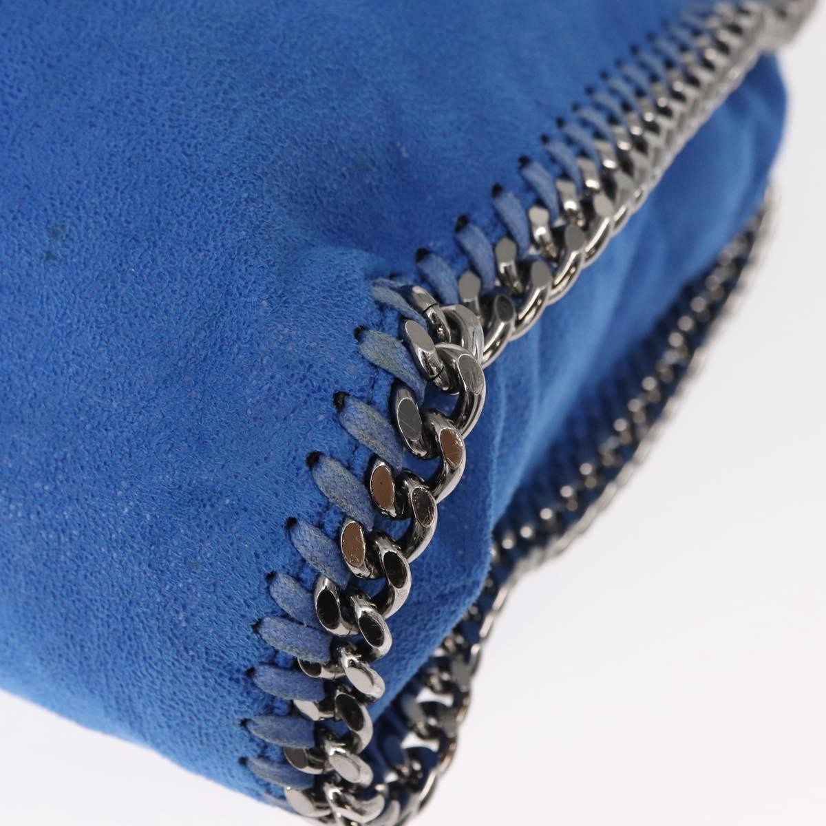 Stella McCartney Falabella Tote Shaggy Deer, BLUE, POLYESTER, Tote bag