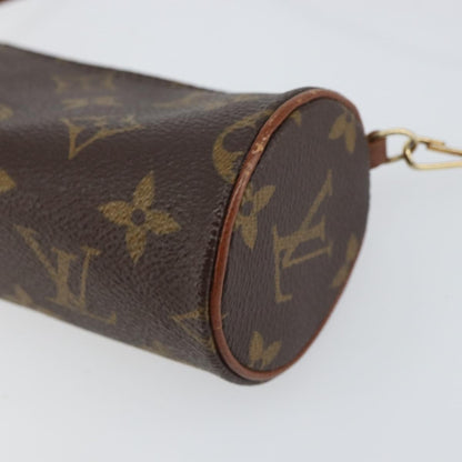 Louis Vuitton Papillon Pochette Monogram Canvas, BROWN, CANVAS, Clutche & pouche