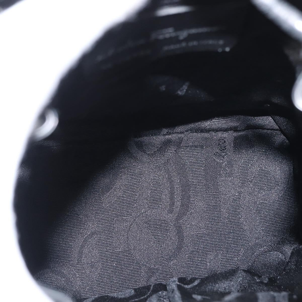 Salvatore Ferragamo Vala Backpack Leather, BLACK, LEATHER, Backpack