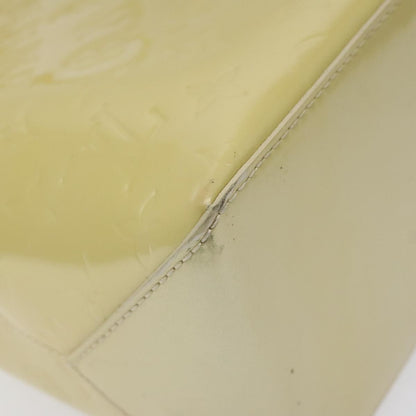 Louis Vuitton Wilshire Handbag Monogram Vernis, YELLOW, PATENT_LEATHER, Handbag