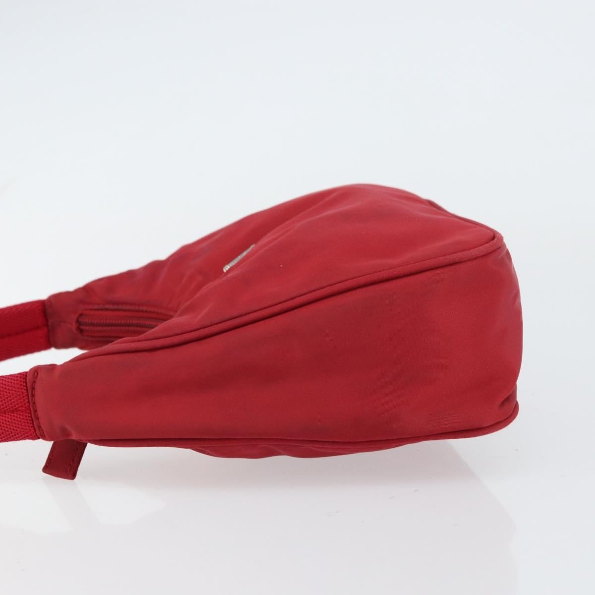 Prada Hobo Tessuto, RED, NYLON, Handbag