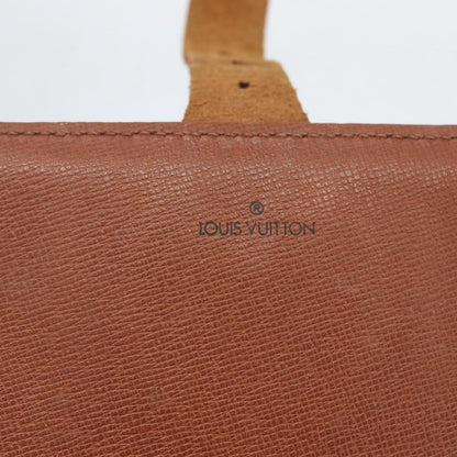 Louis Vuitton Cartouchiere Handbag Monogram Canvas, BROWN, CANVAS, Shoulder bag