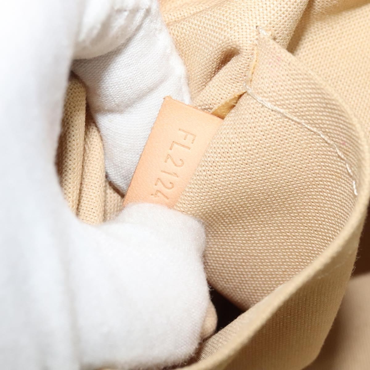 Louis Vuitton Riviera Handbag Damier, WHITE, CANVAS, Tote bag