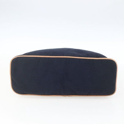 Hermes Bolide Travel Pouch Canvas, NAVY, CANVAS, Clutche & pouche