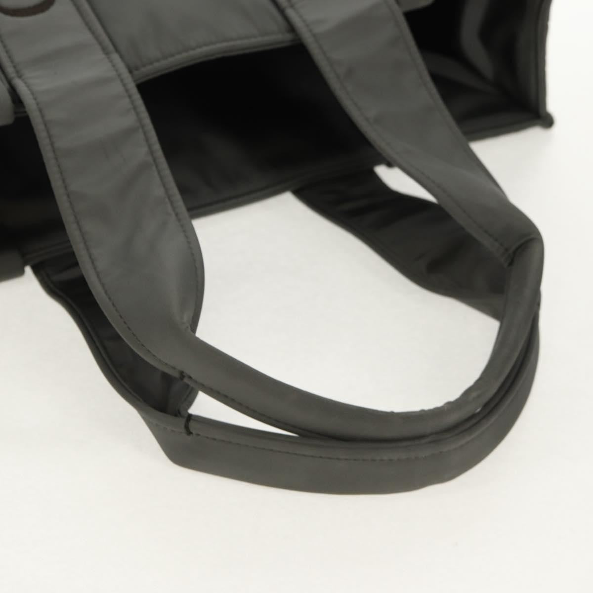 Chloe Woody Tote Recycled Nylon, GRAY, NYLON, Tote bag