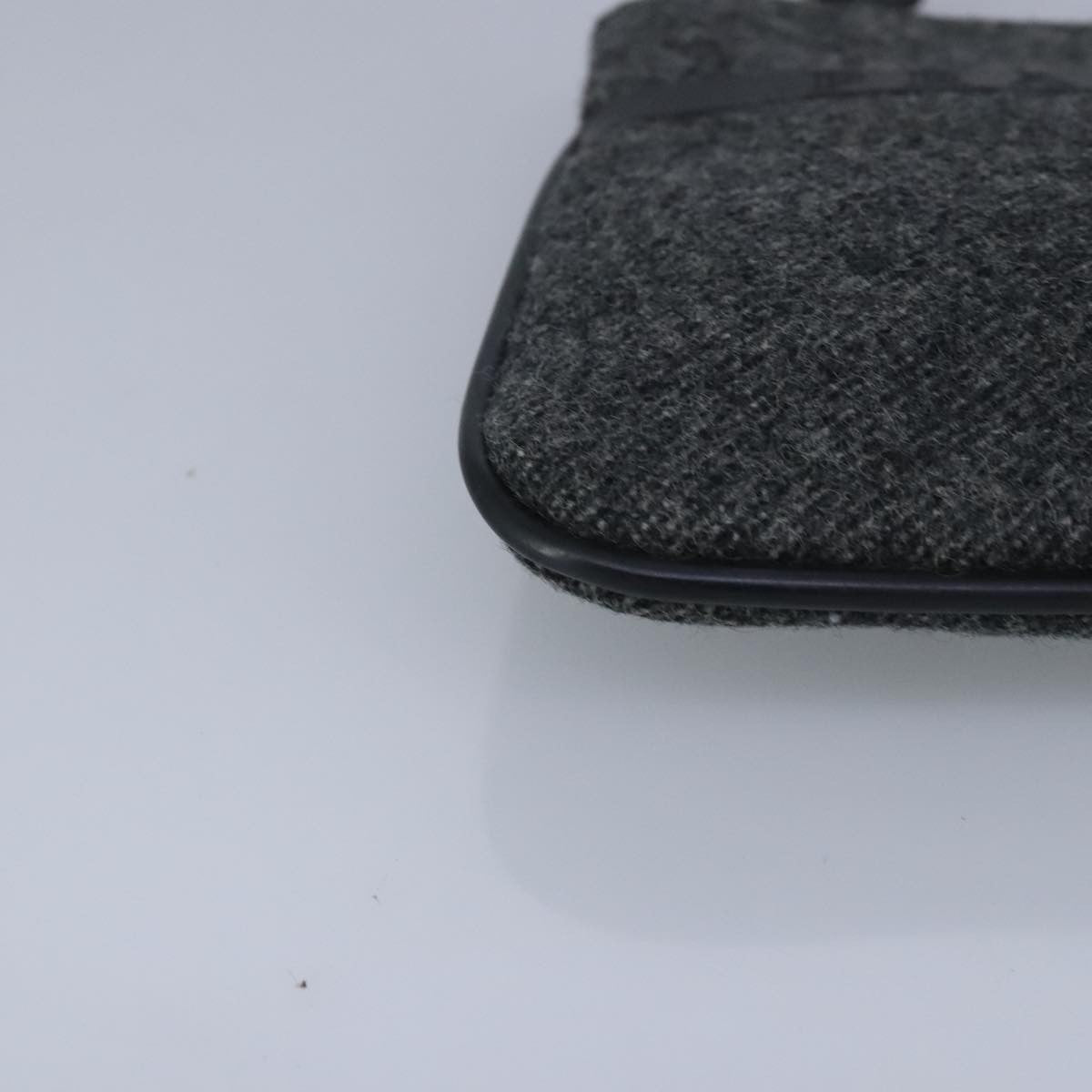 Prada Sport pouch Wool, BLACK, WOOL, Clutche & pouche