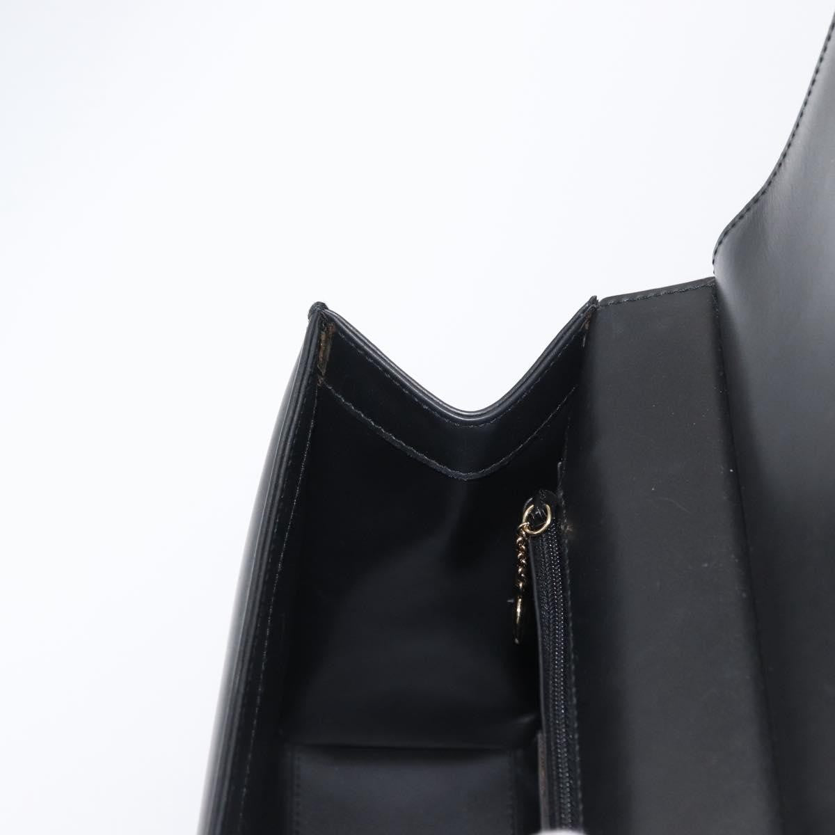 Gucci Vintage Shoulder Bag Leather, BLACK, LEATHER, Shoulder bag