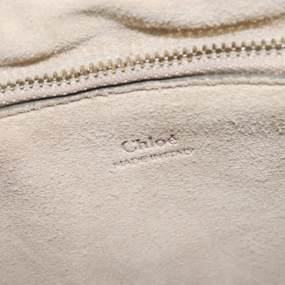 Chloe Faye Shoulder Bag Leather and Suede, RED, SUEDE, Shoulder bag