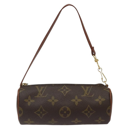 Louis Vuitton Papillon Pochette Monogram Canvas, BROWN, CANVAS, Handbag