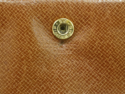 Louis Vuitton Porte Tresor Etui Papiers Wallet Monogram Canvas, BROWN, CANVAS, Card Holders