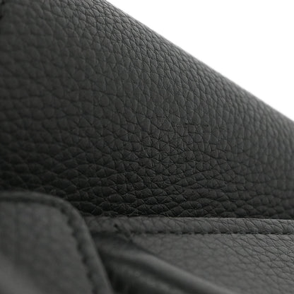 Celine Luggage Bag Smooth Leather, BLACK, LEATHER, Tote bag