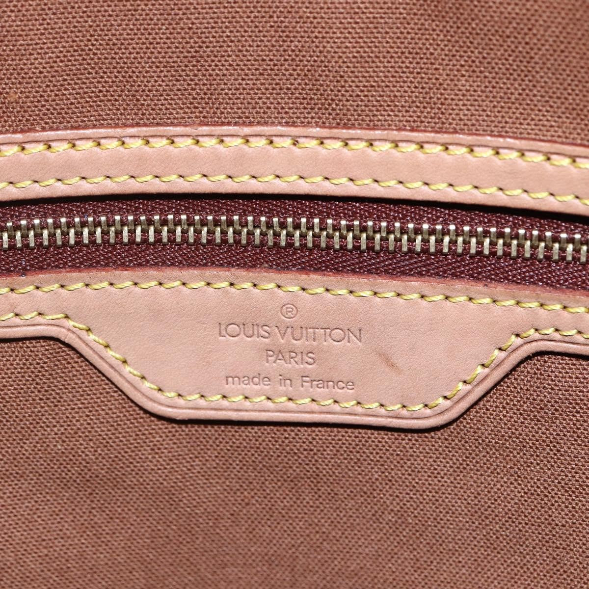 Louis Vuitton Cabas Mezzo Monogram Canvas, BROWN, CANVAS, Tote bag