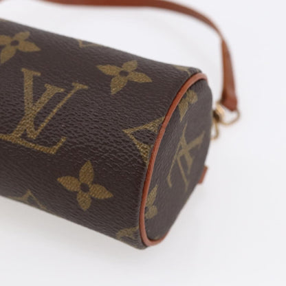 Louis Vuitton Papillon Pochette Monogram Canvas, BROWN, CANVAS, Clutche & pouche