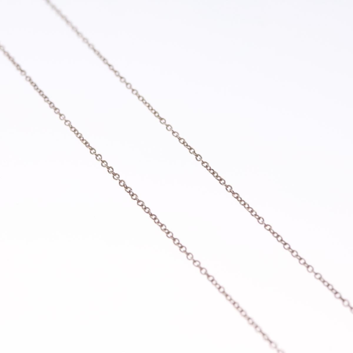 Tiffany & Co. Paloma Picasso Olive Leaf Heart Pendant Necklace Silver, SILVER, SILVER, Necklace