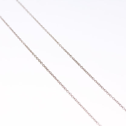 Tiffany & Co. Paloma Picasso Olive Leaf Heart Pendant Necklace Silver, SILVER, SILVER, Necklace