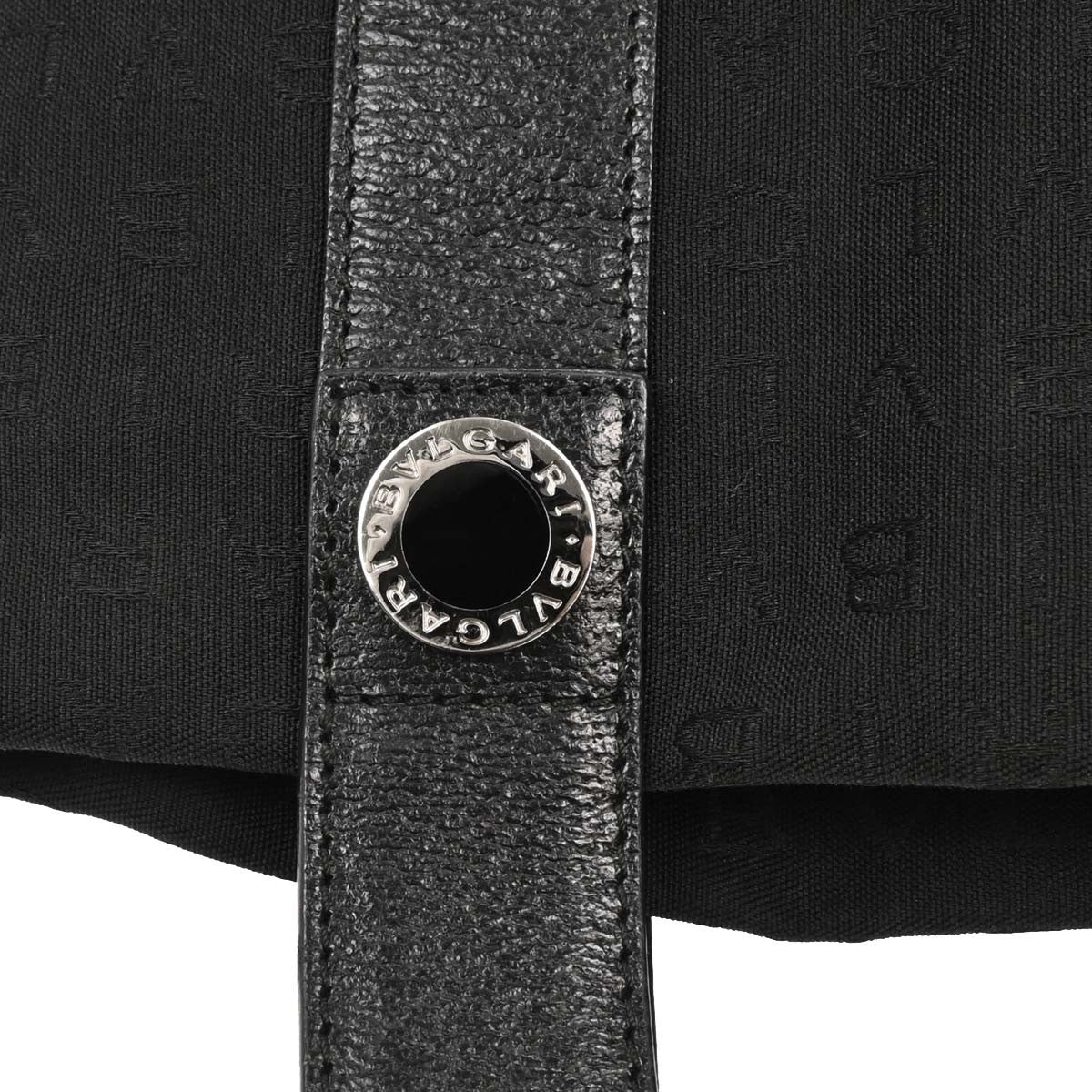 Bvlgari Logomania Tote bag Canvas, BLACK, CANVAS, Tote bag