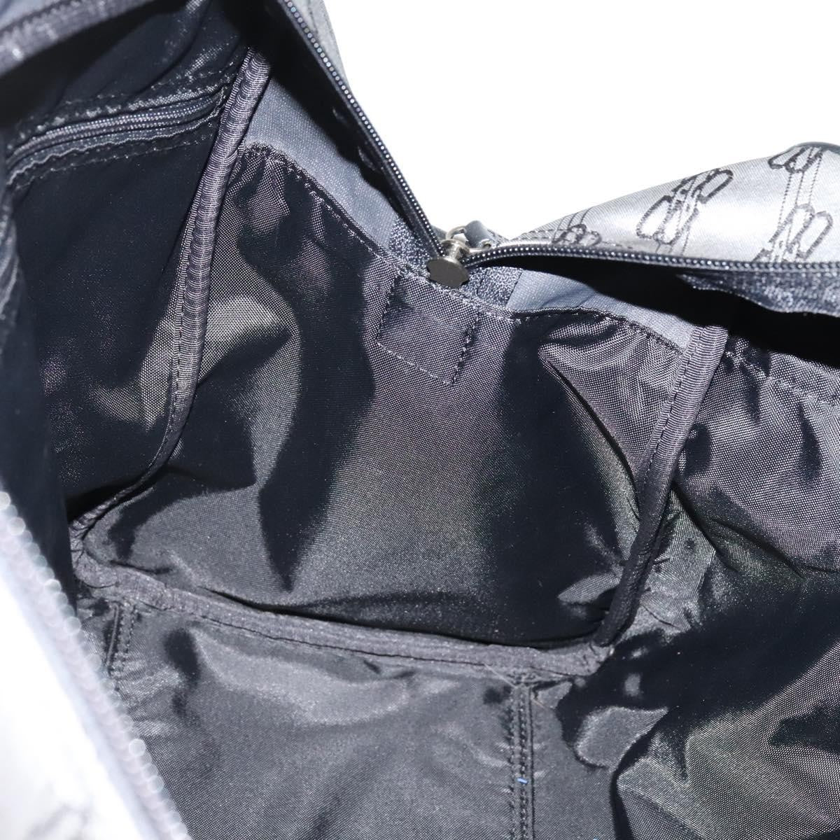 Balenciaga Vintage Boston Nylon, GRAY, NYLON, Travel bag