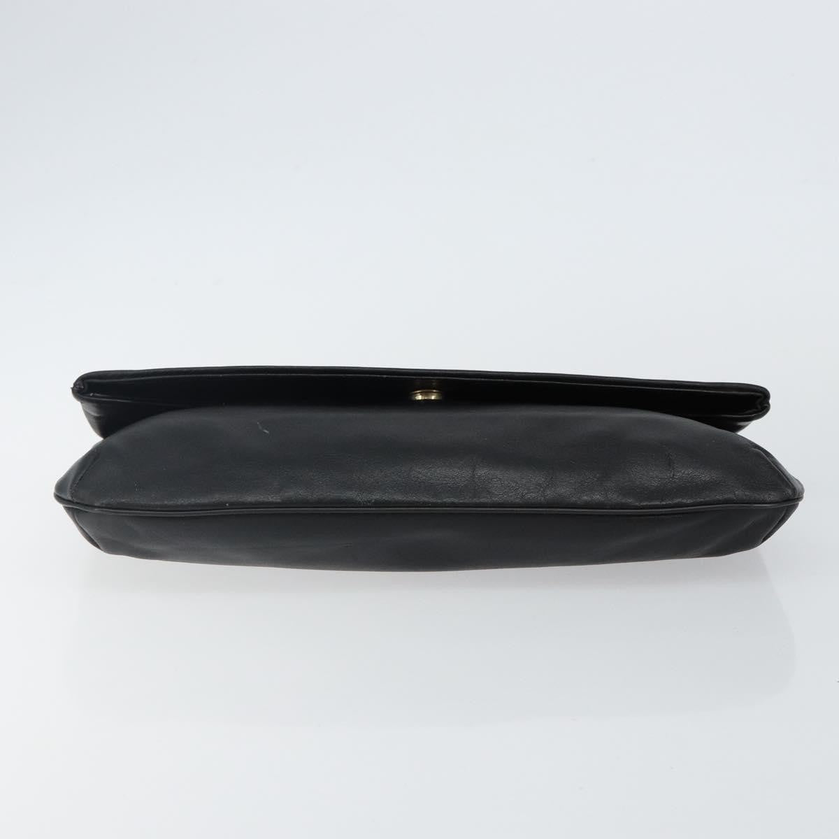 Givenchy 4G pouch Leather, BLACK, LEATHER, Clutche & pouche