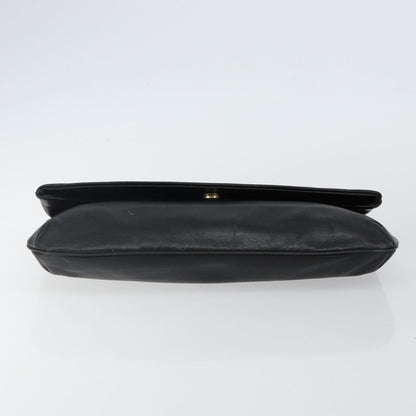 Givenchy 4G pouch Leather, BLACK, LEATHER, Clutche & pouche