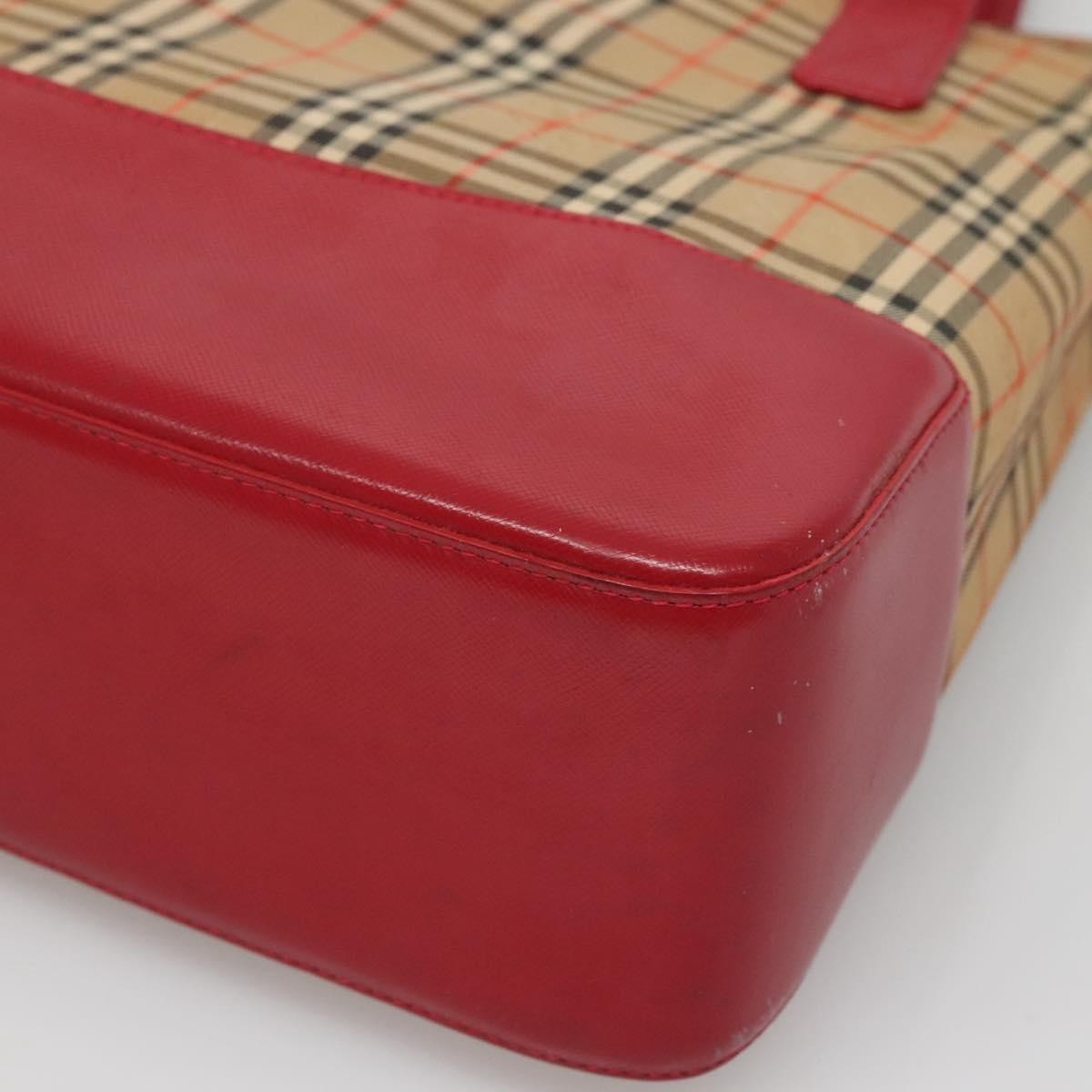 Burberry Nova Check Tote canvas check pattern, BEIGE, CANVAS, Tote bag