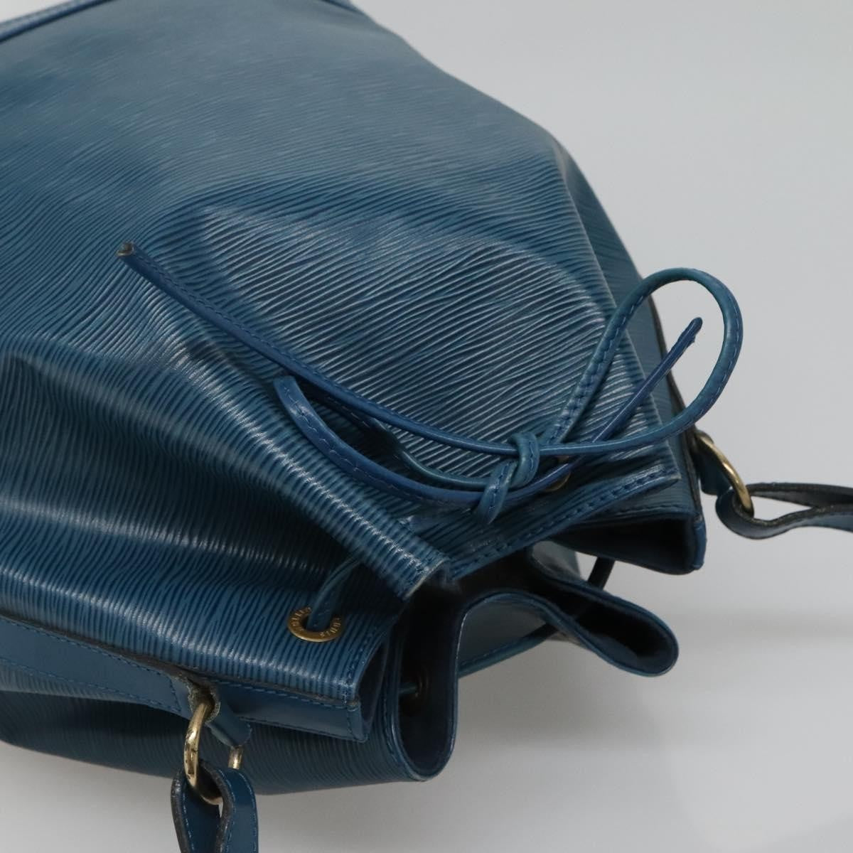 Louis Vuitton Noe Handbag Epi leather, BLUE, LEATHER, Handbag