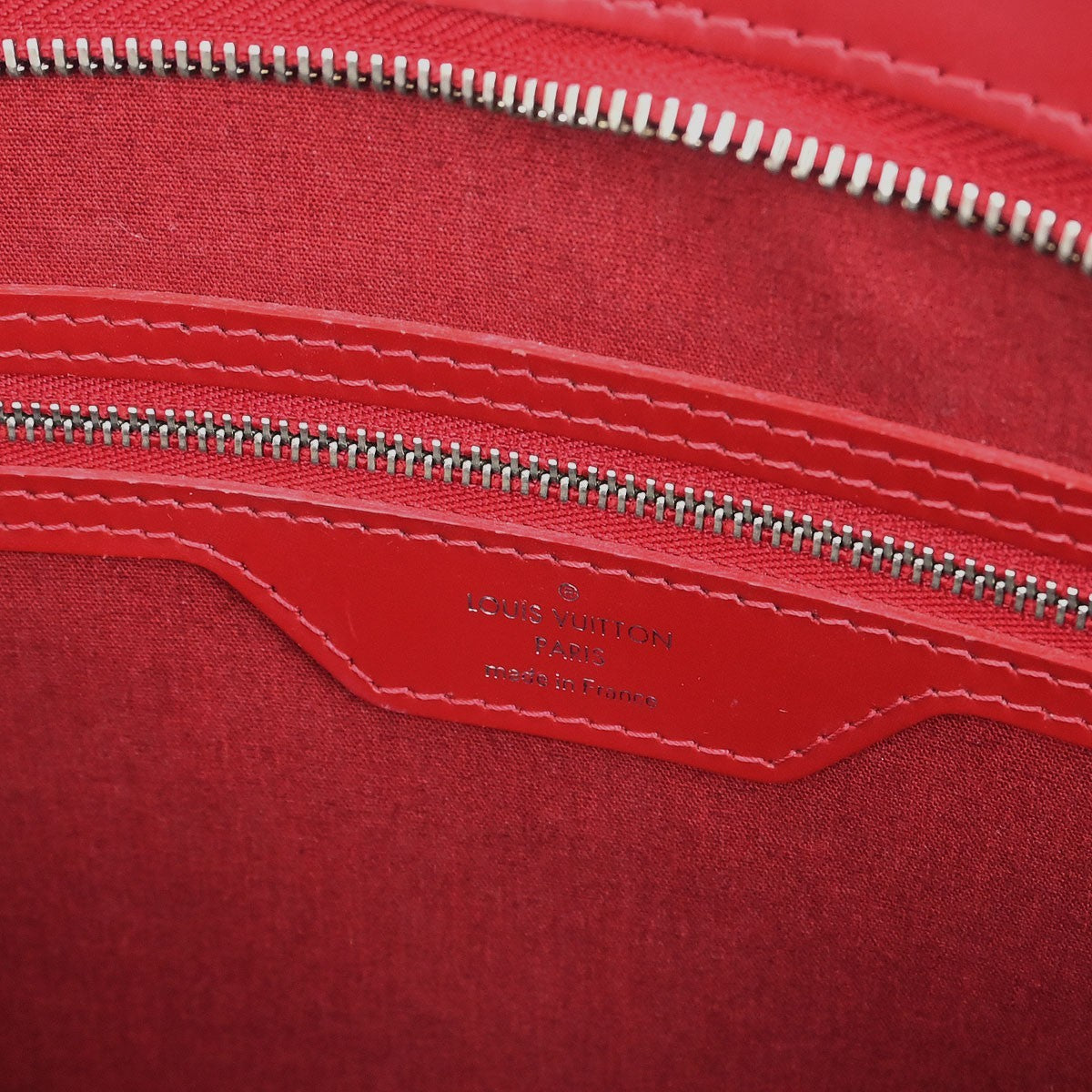 Louis Vuitton Brea Handbag Epi Leather, RED, LEATHER, Tote bag