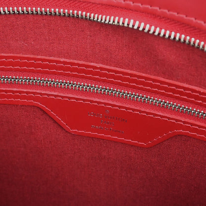 Louis Vuitton Brea Handbag Epi Leather, RED, LEATHER, Tote bag