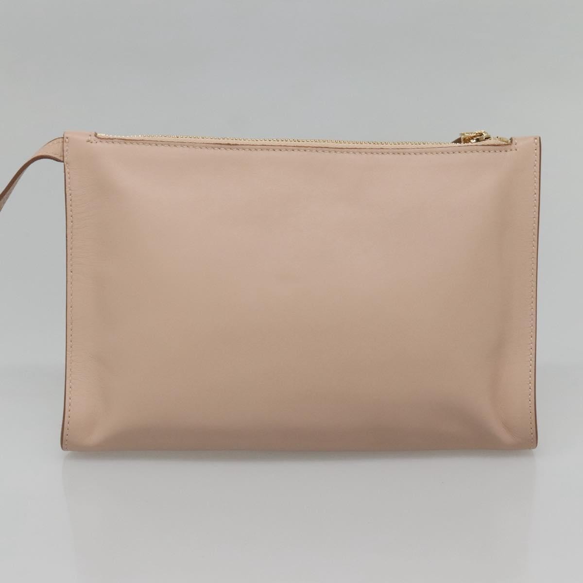 Salvatore Ferragamo Sookie Satchel Leather, BEIGE, LEATHER, Handbag