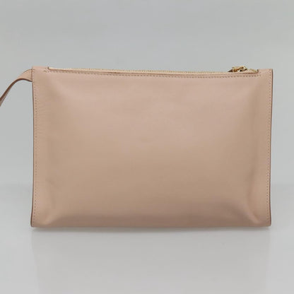 Salvatore Ferragamo Sookie Satchel Leather, BEIGE, LEATHER, Handbag