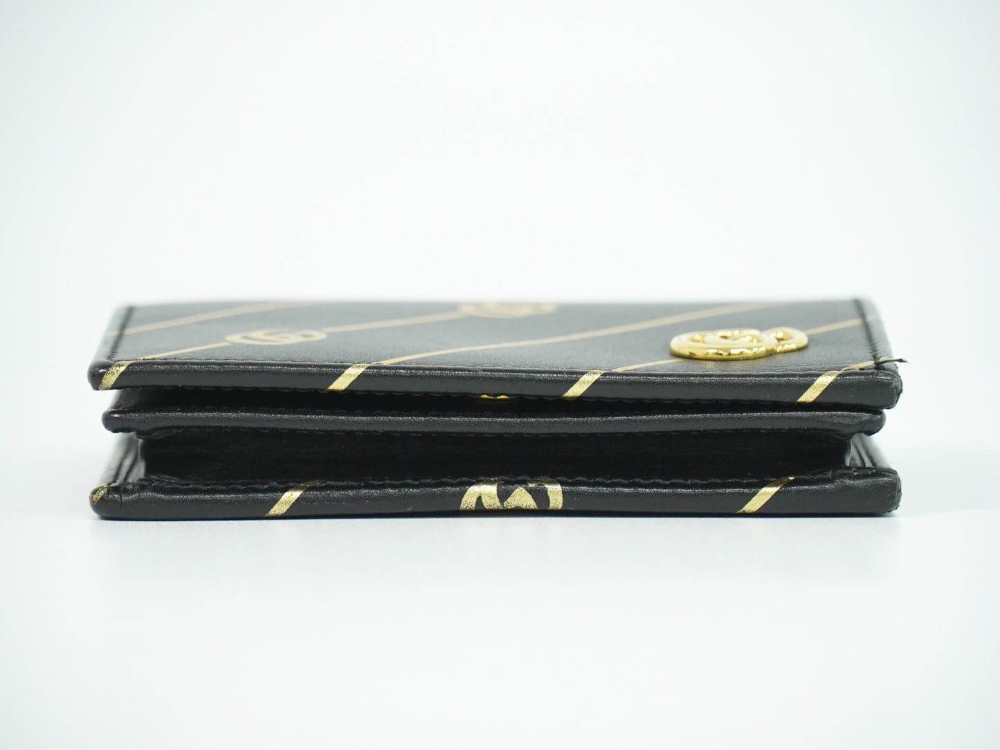 Gucci GG Marmont Wallet Leather, BLACK, LEATHER, Wallets