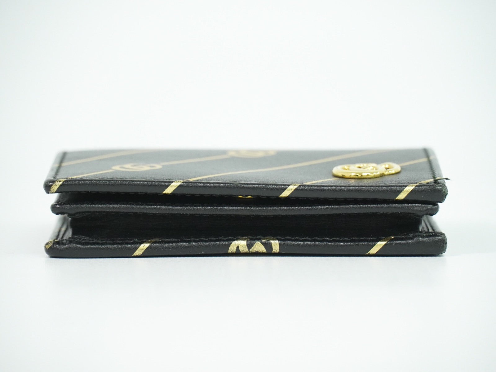 Gucci GG Marmont Wallet Leather, BLACK, LEATHER, Wallets