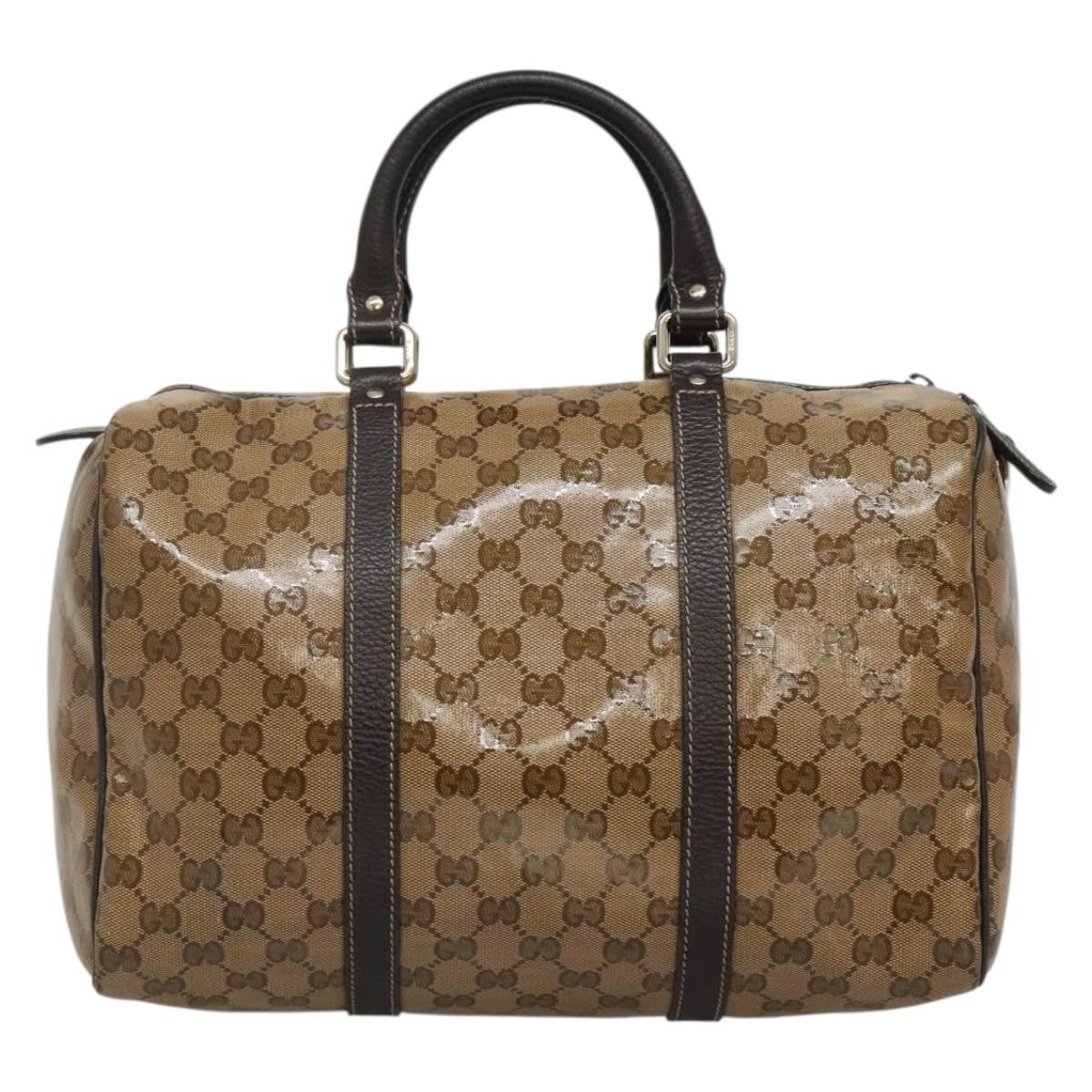Gucci Joy Boston Bag GG Imprime, BEIGE, CANVAS, Travel bag